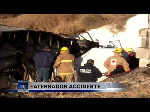 Aterrador Accidente-Noticiero con Enrique Gratas