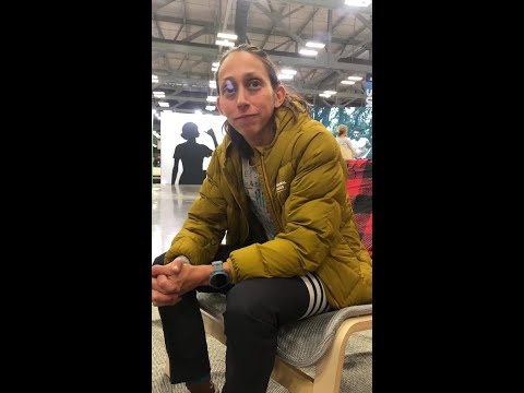Des Linden at The Running Event