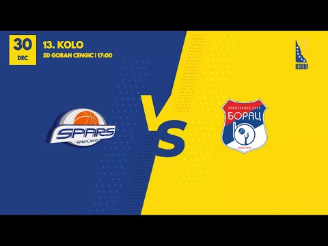 OKK Spars vs KK Borac WWIN - 13.kolo - KSBIH - 2023/2024
