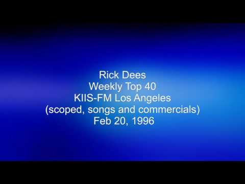 Rick Dees Weekly Top 40 on KIIS-FM Feb 20, 1996