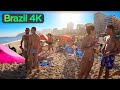 Rio De Janeiro BRAZIL IPANEMA Beach Walking Tour In RIO ️