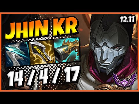 Jhin ADC vs Samira / EUW Master / Patch 12.11 / Season 12 [ 14 / 4 / 17 ]