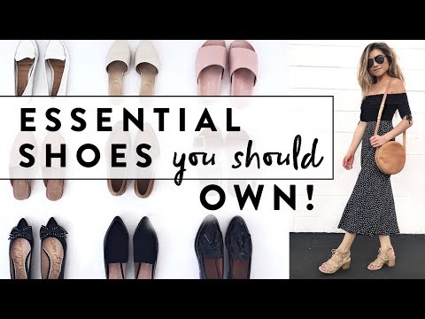 6 Essential Shoes Every Woman Should Own | Minimalist Wardrobe Basics Shoe Guide | Miss Louie