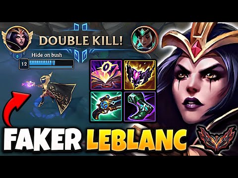 T1 Faker Leblanc vs Karma [ MID ] Patch 14.4 Korea Grandmaster ✅