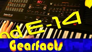 Video thumbnail for The humble ROLAND E-14: Kickin' it in the 90's! by Gearfacts