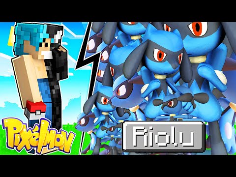 PERCHE' HO RIOLU COME STARTER?? Pixelmon di MINECRAFT ITA
