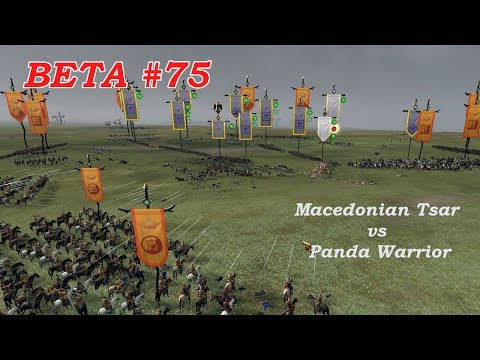 BETA #75 Rome 2 Tournament - Macedonian Tsar (Seleucids) vs Panda Warrior (Roxolani)