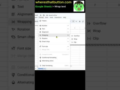 How to Wrap Text in Google Sheets?