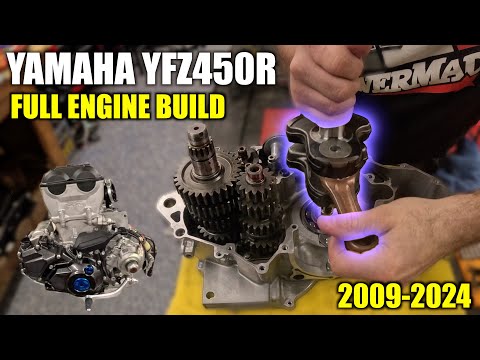 How to Build a Yamaha YFZ450R Engine | 2009 - 2024 Full Build Step by Step