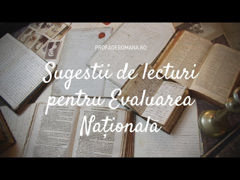 Recomandări de lectură suplimentară pentru Evaluarea Națională | Afterschool @MetropolaTV