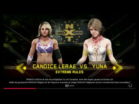 Candice LeRae [WWE] vs. Yuna [Final Fantasy] ★ [WWE2K19]