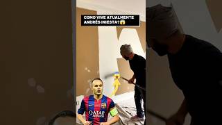 Como vive atualmente Andrés Iniesta 😱 #barcelona #iniesta