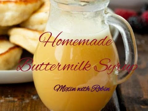 Buttermilk Syrup