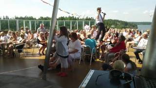 Cassius Clay på Birka 2011 - Kryssningsvärden Jakob Jaldeland sjunger Grease Lightning