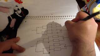 How to Draw 8-man & 16-man Double Elimination Bracket