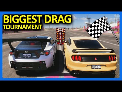 Forza Horizon 5 : BIGGEST Drag Racing Tournament EVER!!