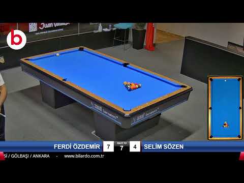 FERDİ ÖZDEMİR & SELİM SÖZEN Bilardo Maçı - 