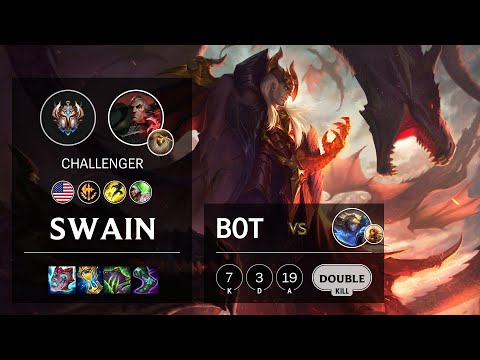 Swain Bot vs Ezreal - NA Challenger Patch 11.24