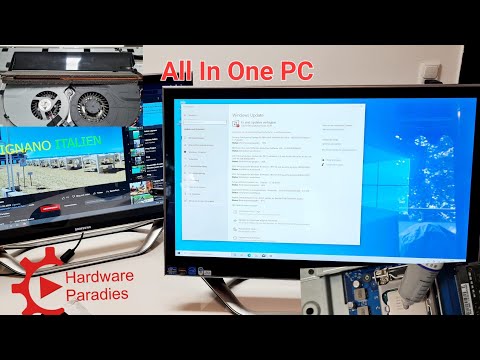 All in one PC Display bleibt Schwarz