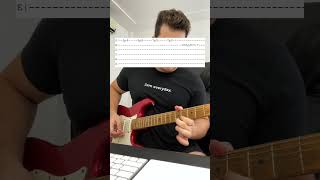 How To Play The Badass Solo of "In Too Deep" by Sum 41 - #guitar #guitarcover