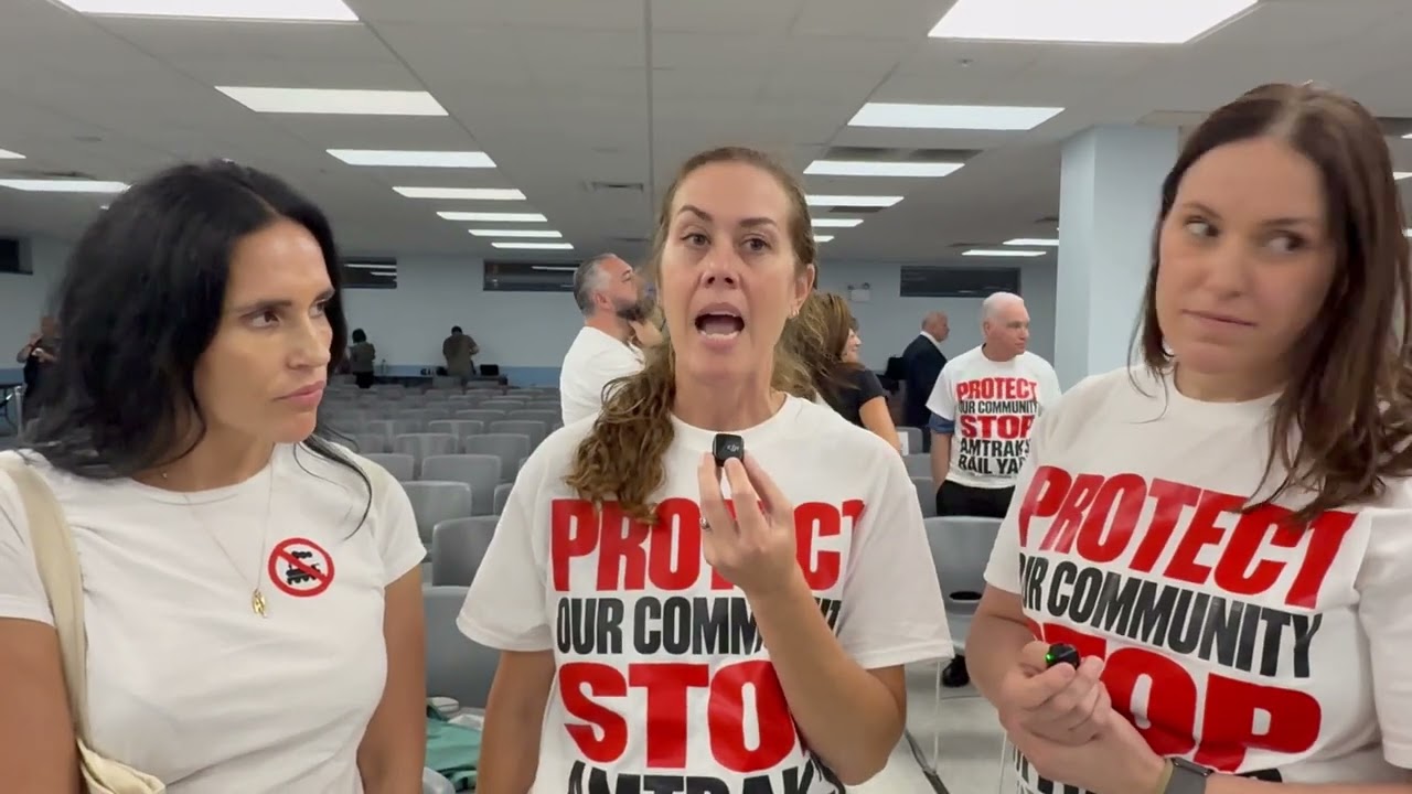 Residents showed growing unity at proposed Amtrak Maintenance Facility