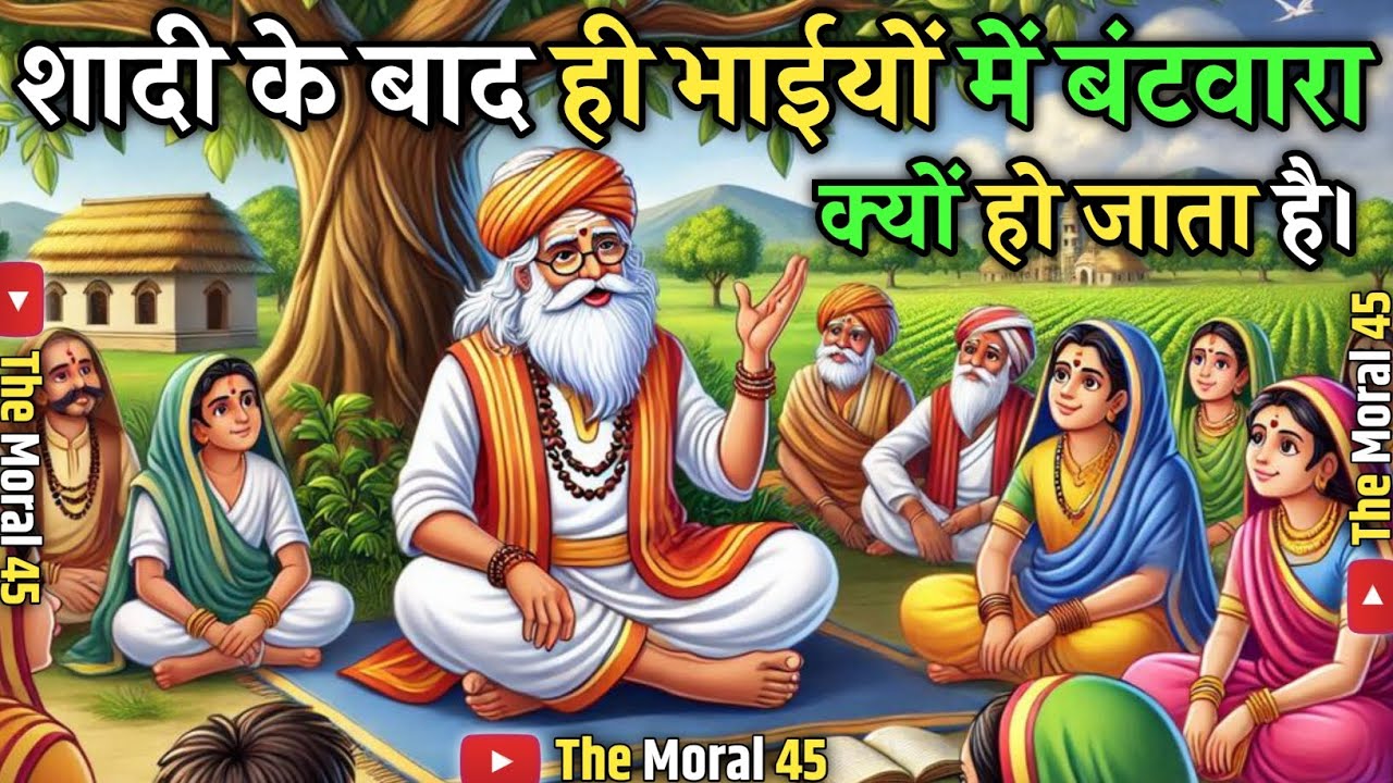 शादी के बाद ही भाईयों में बंटवारा क्यों होता है॥ Life Changing stories॥ The Moral 45