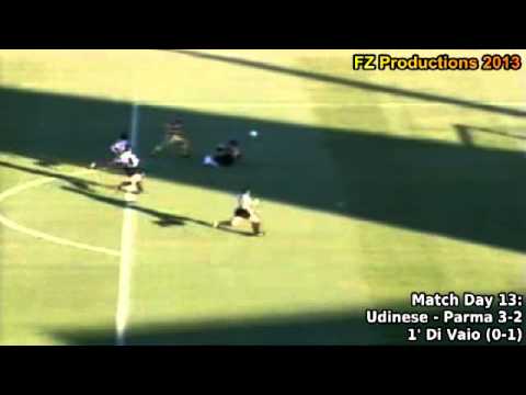 Serie A 2001-2002, day 13 Udinese - Parma 3-2 (Di Vaio 1st goal)