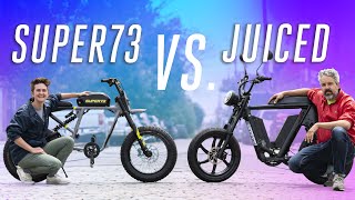 Super73 v Juiced: Racing two extremely powerful e-bikes