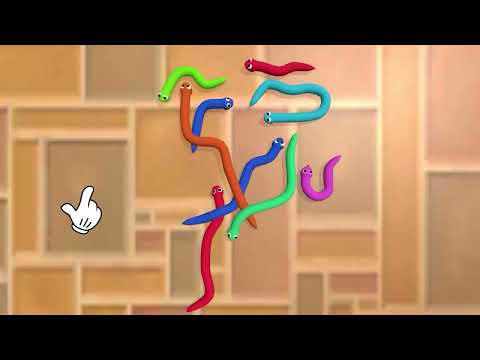 Tangled Snakes: Puzzle Game video