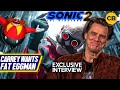Jim Carrey Wants Fat Eggman In Sonic 3 (Exclusive Interview)