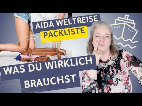 AIDA Weltreise Packliste & Kabinen-Hacks: Das musst du wirklich mitnehmen!
