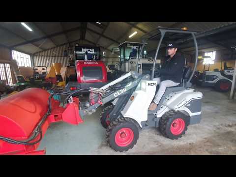 Open Sweeper Attachment - CL30 Compact Loader
