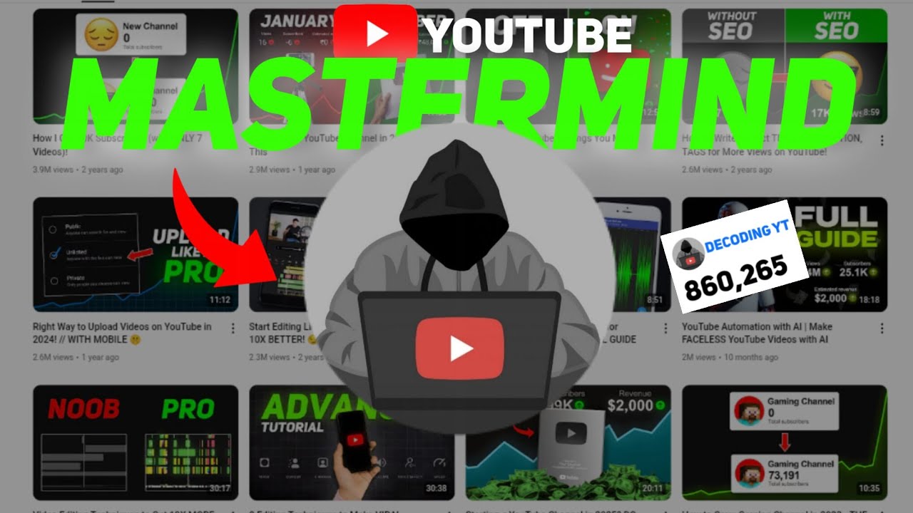 Decoding YT: The YouTube Mastermind(Growth Secret Revealed)