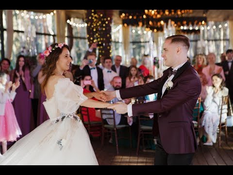 Wedding first dance. 21.05.2021 Oleksandr and Svitlana . Forest wedding. Folk music