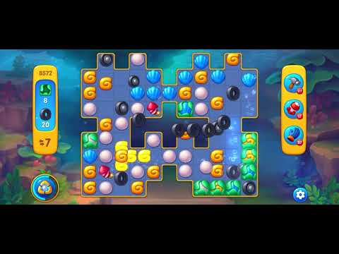 Fishdom level 8572 no boosters フィッシュダム