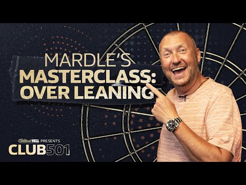 Wayne Mardle's Masterclass: Is OVER-LEANING Impacting Your Darts Throw?!
