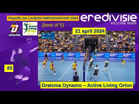 PlayOff 2 Draisma Dynamo - Active Living Orion (21 apr 2024) om kampioenschap 2024, Big Points