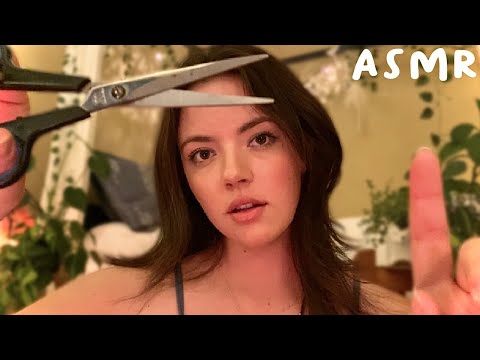 ASMR Cozy Haircut | Layered Sounds (typing, brushing,...