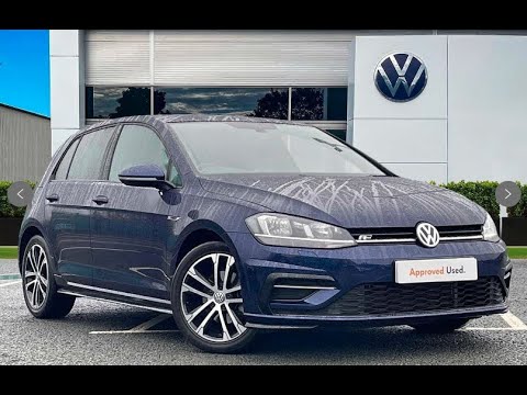 Approved Used Volkswagen Golf R-Line 2.0 TDI DSG 150ps Atlantic Blue | Wrexham Volkswagen