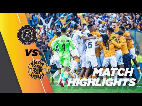 Highlights | Orlando Pirates vs. Kaizer Chiefs | 2022/2023 DStv Premiership