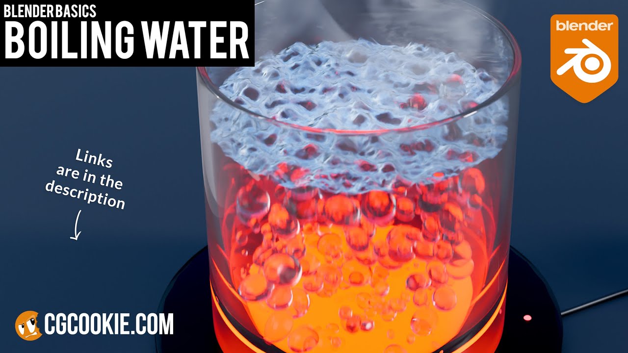 How to Animate Boiling Water in Blender (With Bubbling Effect)