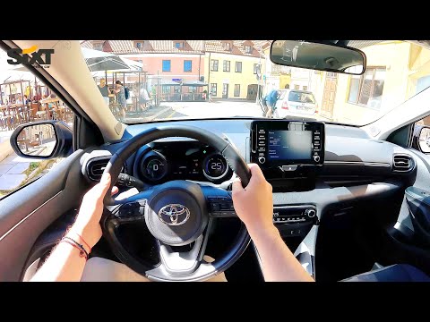 2022 Toyota Yaris hybrid 116hp | POV Test Drive - part 3 | Fuel consumption info