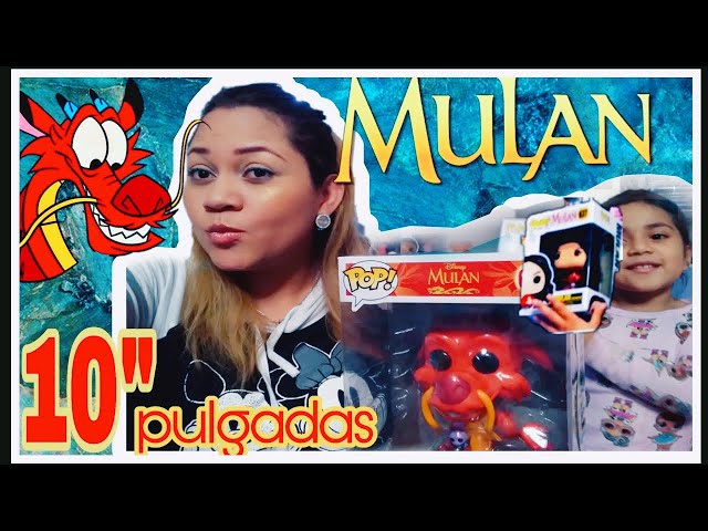 Vídeo relacionado con Funko Pop! Disney: Mulan-10 Mulan 10" Mushu - Mulán - Figura de Vinilo Coleccionable - Idea de Regalo- Mercancia Oficial - Juguetes para Niños y Adultos - Movies Fans - Muñeco para Coleccionistas