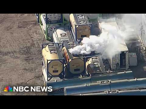 Hundreds evacuated due to hazmat leak