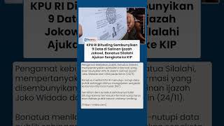 KPU RI Dicecar soal Salinan Ijazah Jokowi hingga Berita Acara yang Diminta Bonatua dalam Sidang KIP