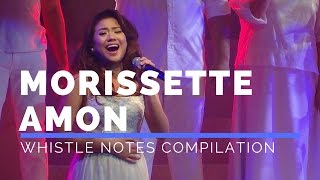 Morissette Amon Whistle Notes Compilation