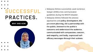 BIK 31603 STRATEGIC COMMUNICATION PLANNING - THE DISAPPEARANCE OF MH370