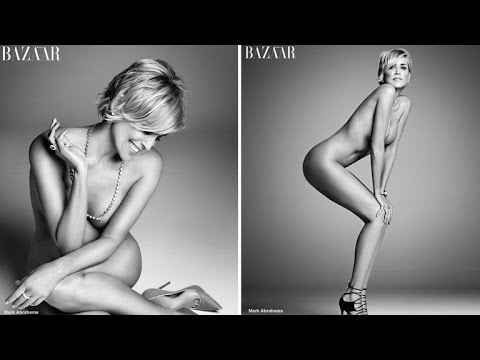 , title : 'Sharon Stone Looks Stunning Posing Nude at 57'