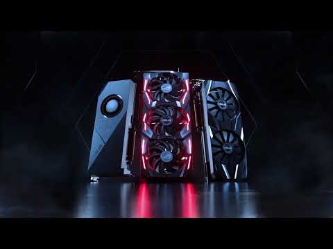 ASUS ROG RTX 2080   2080 TI Graphics Card looks