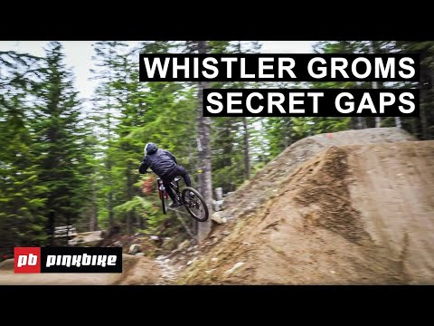 Local Kids Send HUGE Whistler Bike Park Gaps
